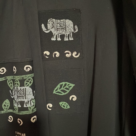 Funwear Factory 2pc set with Elephants 🐘 Medium - Picture 3 of 9